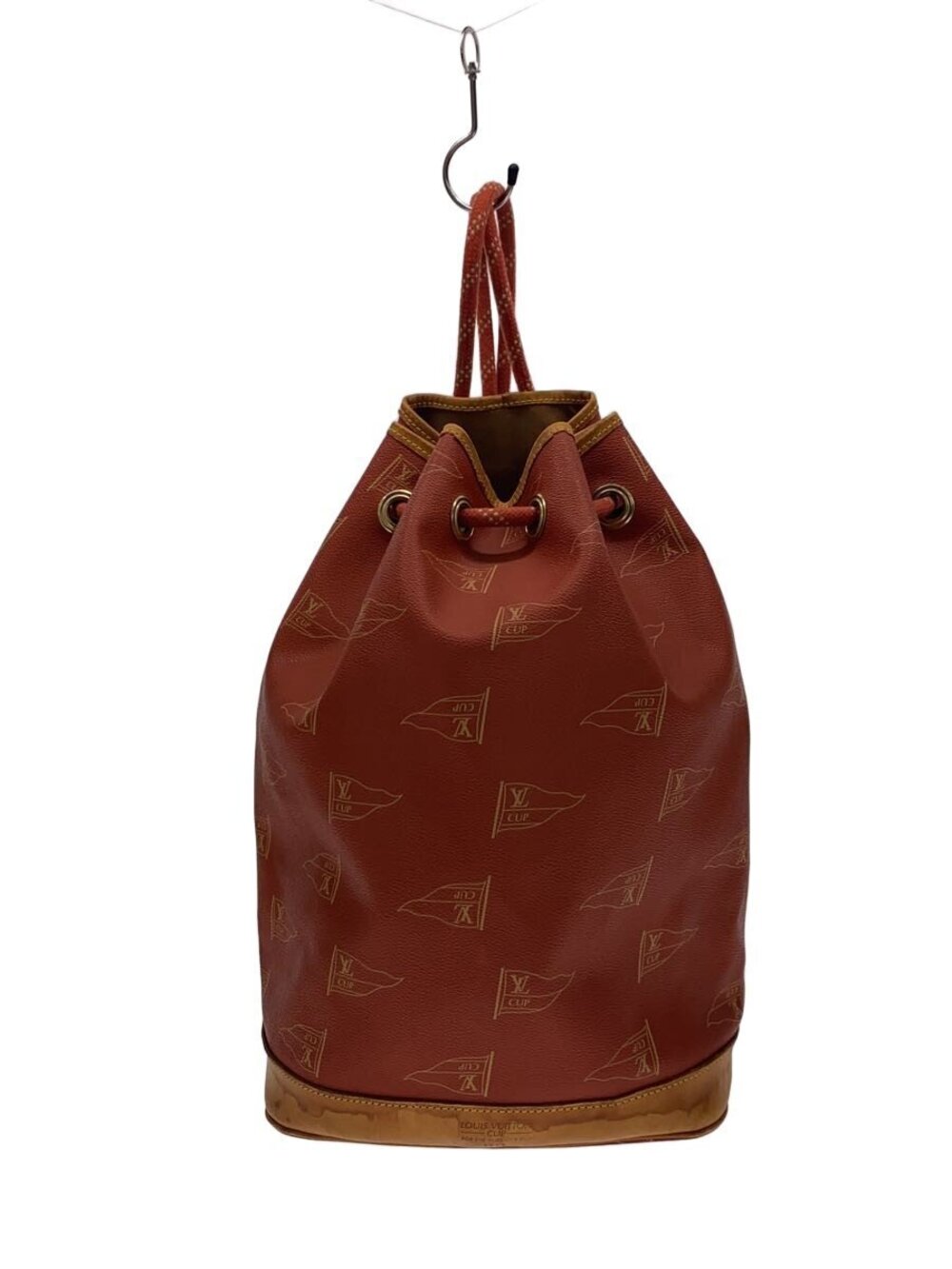 LOUIS VUITTON Cup Limited Edition Avocado Leather Brown All over